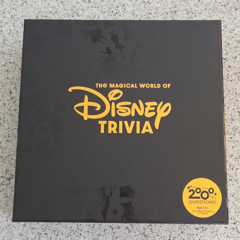 The Magical World of DISNEY Trivia Game 2K Questions Collectible PlayMonster 6+